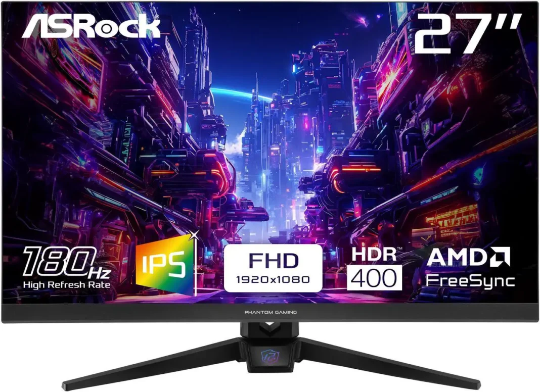ASRock Phantom Gaming 27″ Full HD Gaming Computer Monitor ($96.77) ASRock Phantom Gaming 27″ Full HD Gaming Computer Monitor ($96.77)