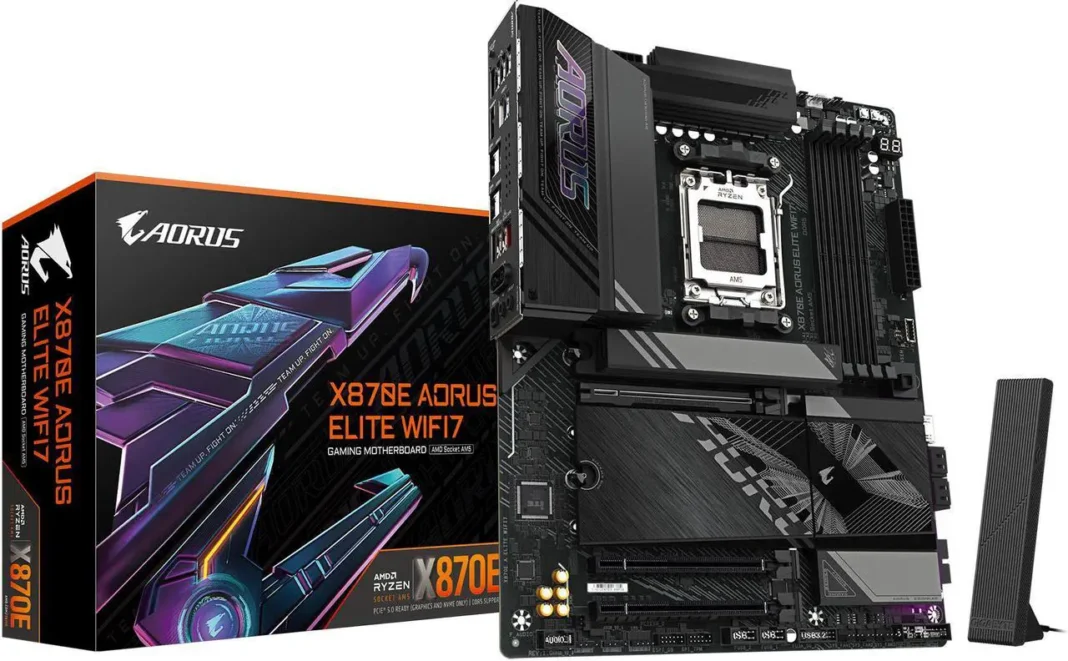 GIGABYTE X870E AORUS ELITE WIFI7 AM5 LGA 1718, ATX, DDR5 ($279.99) GIGABYTE X870E AORUS ELITE WIFI7 AM5 LGA 1718, ATX, DDR5 ($279.99)