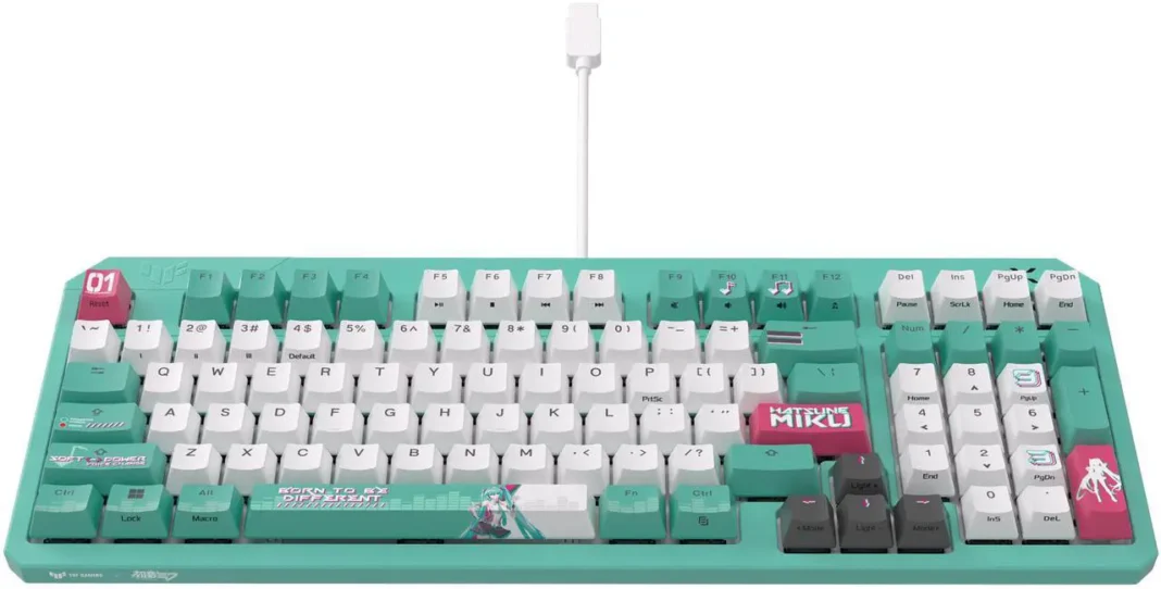ASUS TUF Gaming K3 Gen II Hatsune Miku Edition Optical-Mechanical RGB Keyboard ($89.99) ASUS TUF Gaming K3 Gen II Hatsune Miku Edition Optical-Mechanical RGB Keyboard ($89.99)