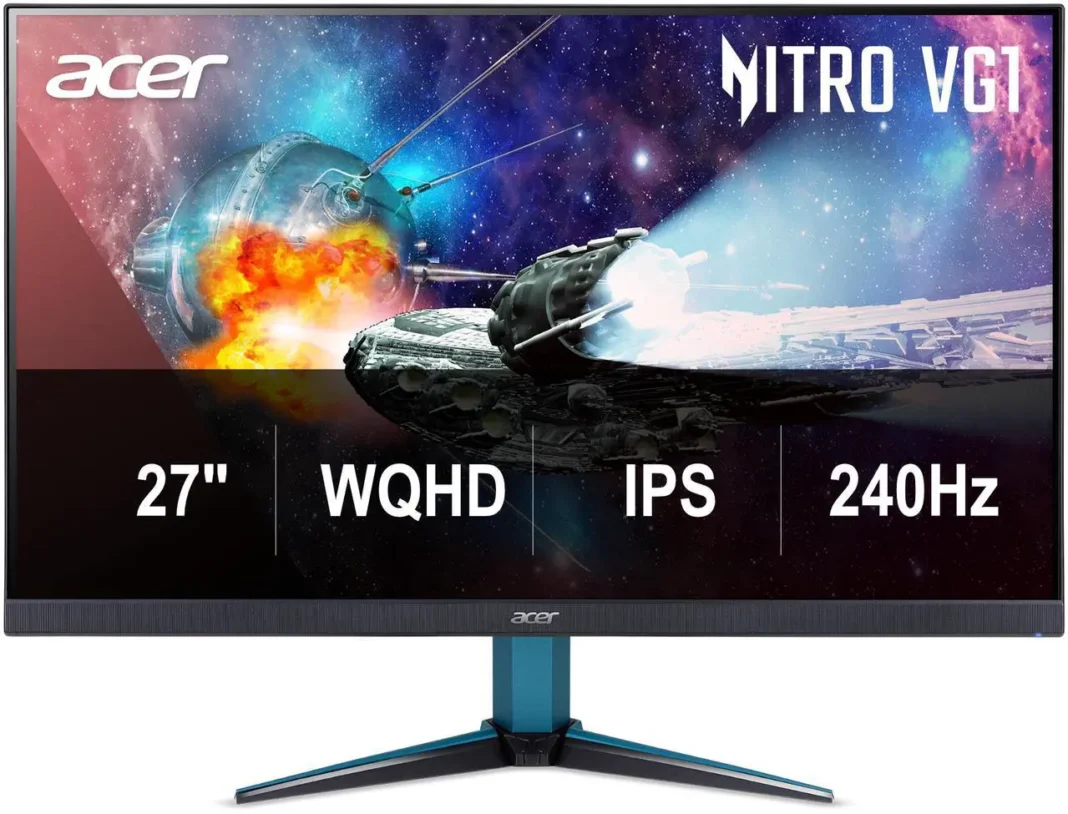 Acer Nitro 27″ WQHD 2K 1440P 240HZ IPS 0.5ms with AMD FreeSync Premium ($169.99) Acer Nitro 27″ WQHD 2K 1440P 240HZ IPS 0.5ms with AMD FreeSync Premium ($169.99)