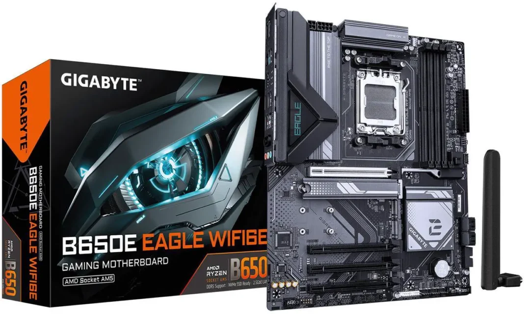 GIGABYTE B650E EAGLE WIFI6E AMD AM5 LGA 1718 E-ATX Motherboard ($149.99) GIGABYTE B650E EAGLE WIFI6E AMD AM5 LGA 1718 E-ATX Motherboard ($149.99)