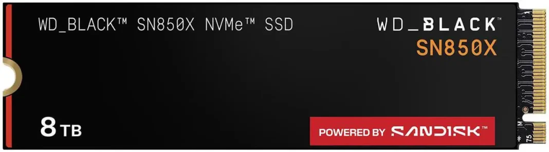 WD_BLACK 8TB SN850X NVMe Internal Gaming SSD Solid State Drive ($1459.99) WD_BLACK 8TB SN850X NVMe Internal Gaming SSD Solid State Drive ($1459.99)