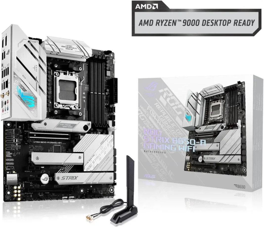 ASUS ROG Strix B650-A Gaming WiFi AMD B650 AM5 Ryzenâ„¢ Desktop 9000 8000 & 7000 ATX motherboard ($144.99) ASUS ROG Strix B650-A Gaming WiFi AMD B650 AM5 Ryzenâ„¢ Desktop 9000 8000 & 7000 ATX motherboard ($144.99)