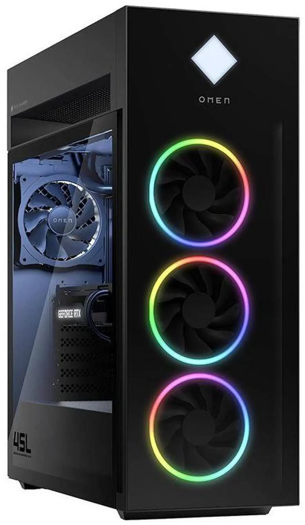 HP OMEN 45L GT22-3090 Gaming PC, Intel Core Ultra 9 285K 3.2GHz Processor; NVIDIA GeForce RTX 5090 32GB GDDR7; Kingston FURY 64GB DDR5-5600 XMP, 2TB NVMe SSD ($4799.99) HP OMEN 45L GT22-3090 Gaming PC, Intel Core Ultra 9 285K 3.2GHz Processor; NVIDIA GeForce RTX 5090 32GB GDDR7; Kingston FURY 64GB DDR5-5600 XMP, 2TB NVMe SSD ($4799.99)
