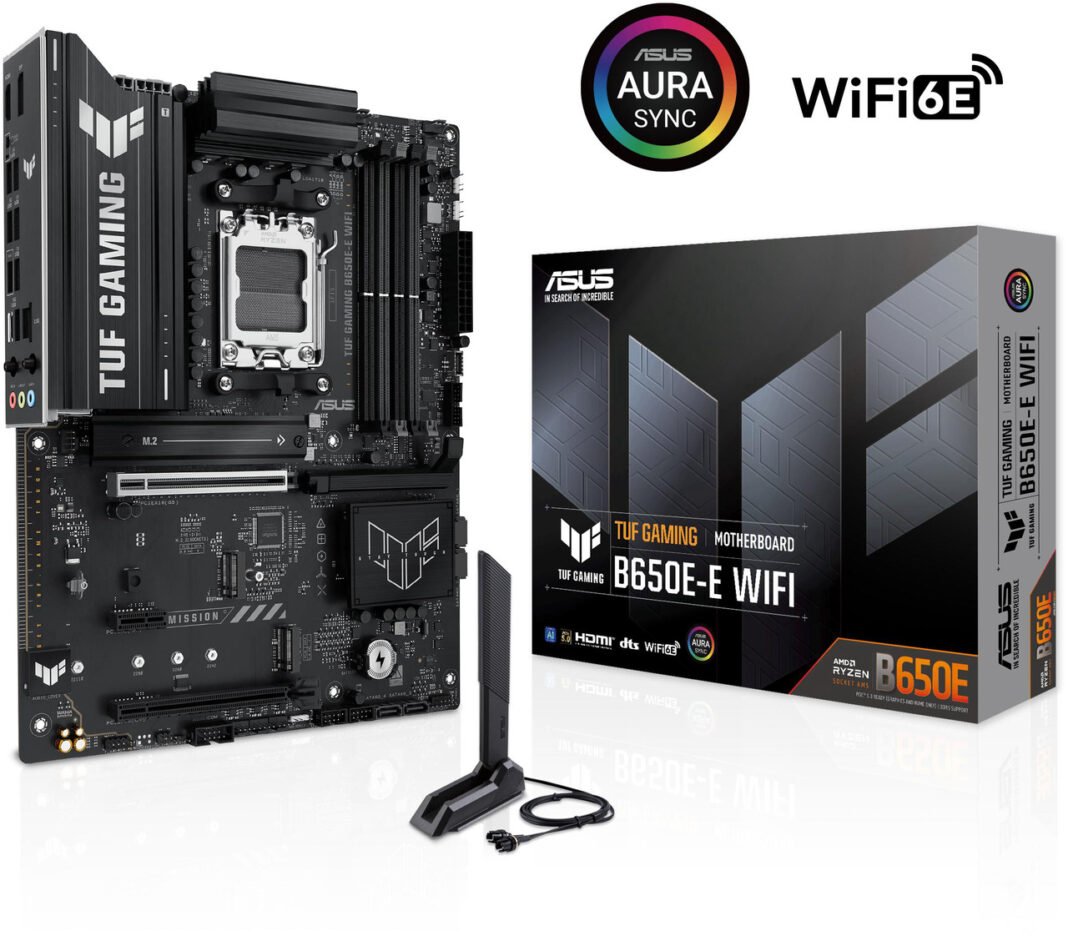 ASUS TUF GAMING B650E-E WIFI AMD AM5 B650 ATX motherboard ($145.99) ASUS TUF GAMING B650E-E WIFI AMD AM5 B650 ATX motherboard ($145.99)