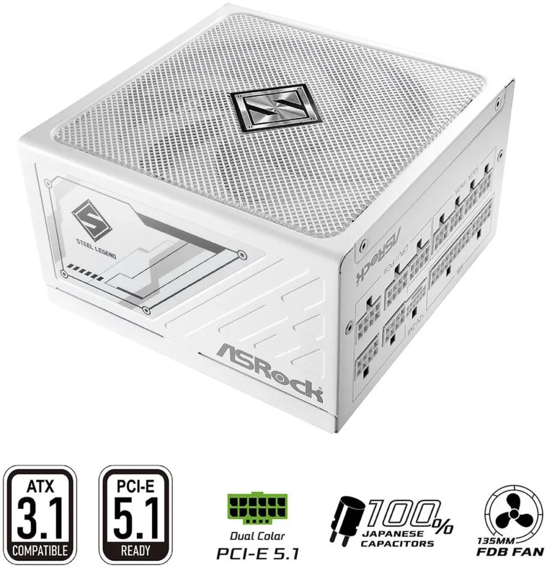 ASRock SL-850GW Gold 850W Full Modular Power Supply ($84.99) ASRock SL-850GW Gold 850W Full Modular Power Supply ($84.99)