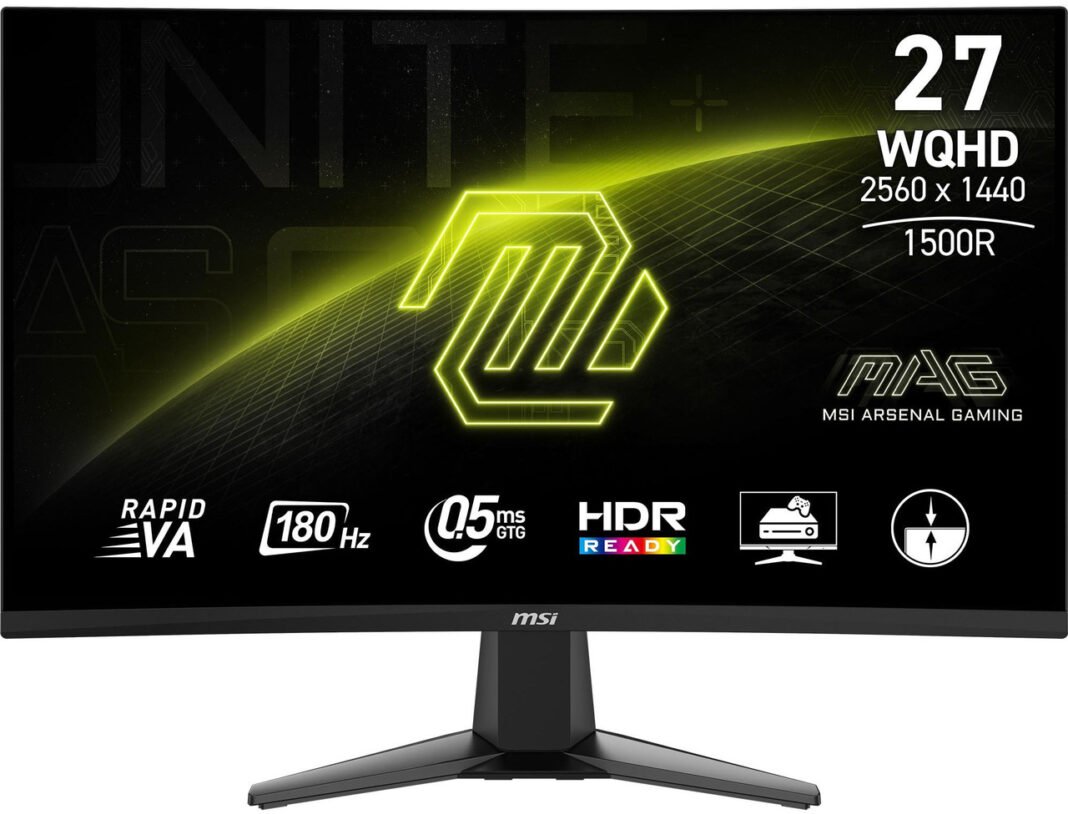 MSI 27″ QHD 2K 1440P 180Hz with AMD FreeSync Sync ($159.99) MSI 27″ QHD 2K 1440P 180Hz with AMD FreeSync Sync ($159.99)