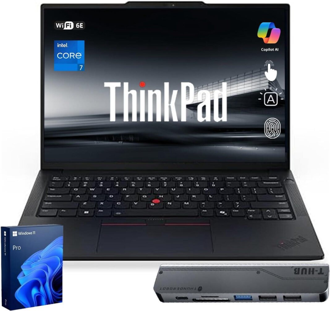 Lenovo ThinkPad T14 Business AI Laptop, 14″ FHD+ IPS, Intel Core Ultra 5 225U, 32GB DDR5, 1TB SSD ($1419.00) Lenovo ThinkPad T14 Business AI Laptop, 14″ FHD+ IPS, Intel Core Ultra 5 225U, 32GB DDR5, 1TB SSD ($1419.00)